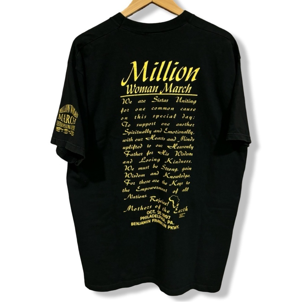 Rare Vintage 1997 Million Women March T-Shirt